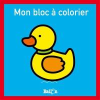 Canard : mon bloc à colorier