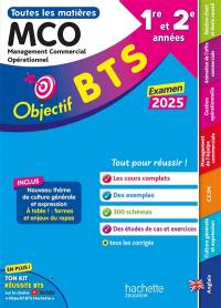 BTS MCO, management commercial opérationnel, 1re et 2e années : toutes les matières : examen 2025