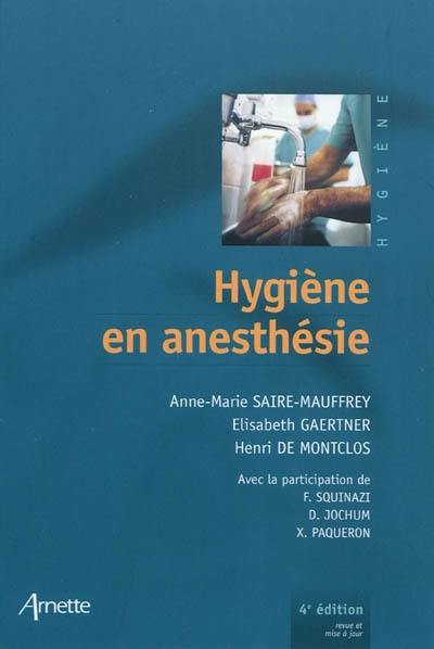 Hygiène en anesthésie