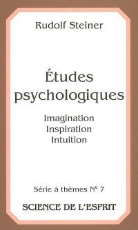 Imagination, inspiration, intuition : 6 conférences faites à Bâle et à Dornach du 9 au 22 avril 1923