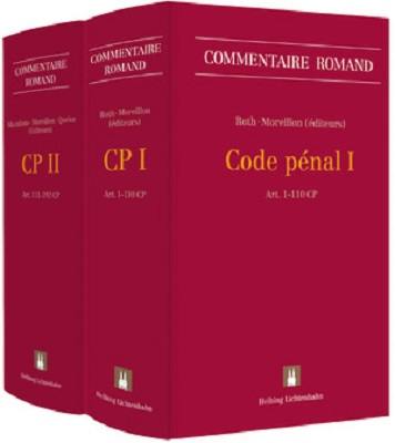 Commentaire romand code pénal I + II