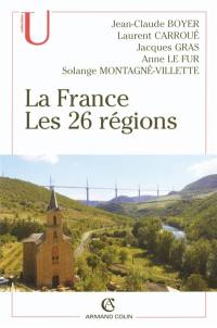 La France : les 26 régions