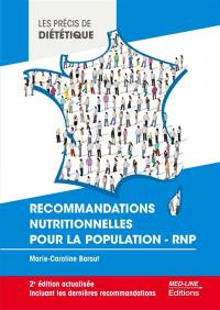 Recommandations nutritionnelles pour la population : RNP