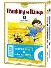 Ranking of kings : pack offre découverte volumes 1 et 2