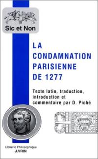 La condamnation parisienne de 1277