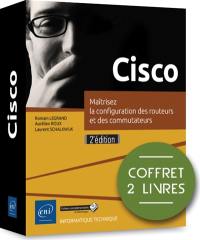 Cisco : maîtrisez la configuration des routeurs et des commutateurs : coffret 2 livres