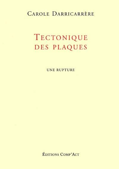 Tectonique des plaques : une rupture : partition narrative en vers et en prose pour cor et bois, baryton et contralto en vert majeur