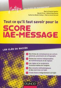 Tout ce qu'il faut savoir pour le Score IAE-Message : les clés du succès