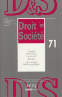 Droit et société, n° 71. Michel Villey, vingt ans déjà !