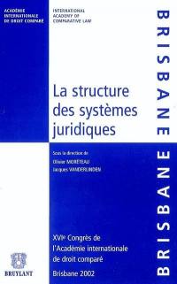 La structure des systèmes juridiques