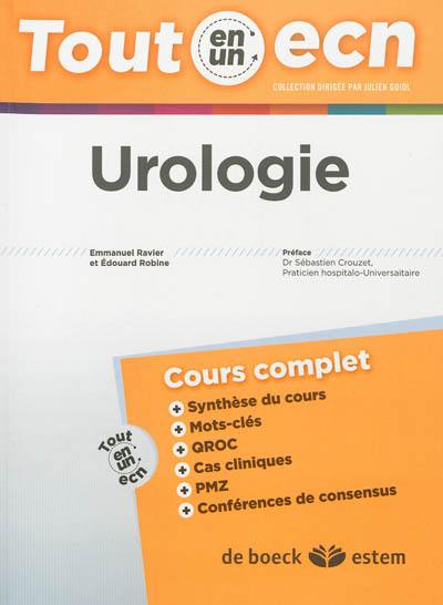 Urologie : cours complet