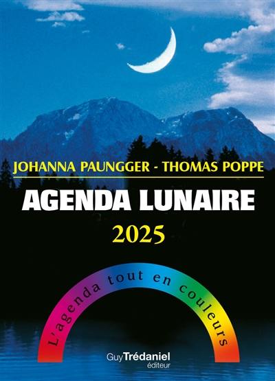 Agenda lunaire 2025 : l'agenda tout en couleurs
