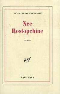 Née Rostopchine