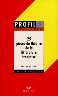 25 pièces de théâtre de la littérature française