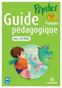 Français, CE1, cycle 2 : guide pédagogique avec CD-ROM : programme 2016