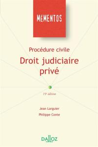 Procédure civile : droit judiciaire privé