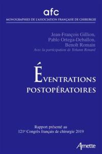Eventrations postopératoires : rapport présenté au 121e Congrès français de chirurgie, Paris, 15-17 mai 2019