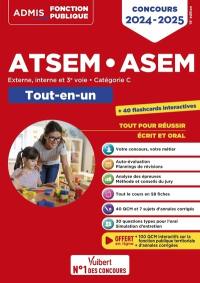 ATSEM, ASEM : externe, interne et 3e voie, catégorie C : tout-en-un, concours 2024-2025
