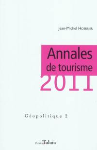 Annales de tourisme 2011