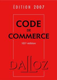 Code de commerce 2007