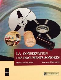 Conservation des documents sonores