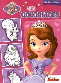 Princesse Sofia, mes coloriages