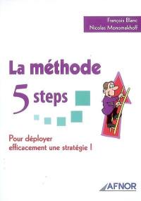 La méthode 5 steps : pour déployer efficacement une stratégie !