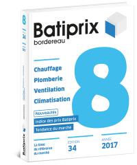 Batiprix 2017 : bordereau. Vol. 8. Chauffage, plomberie, ventilation, climatisation