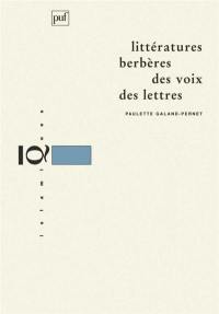 Littératures berbères : des voix, des lettres