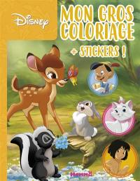 Disney : mon gros coloriage + stickers !