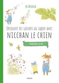 Découvre les saisons au Japon avec Nicchan le chien : printemps et été