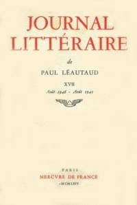 Journal littéraire. Vol. 17. 1946-1949