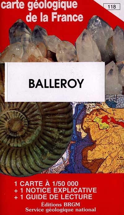 Balleroy : carte géologique de la France à 1/50 000, 118