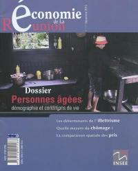 Economie de la Réunion, n° 137. Personnes âgées : démographie et conditions de vie