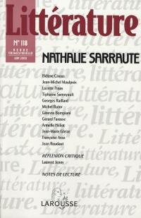 Littérature, n° 118. Nathalie Sarraute