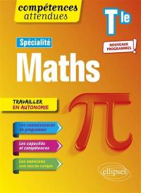 Maths terminale spécialité : nouveaux programmes