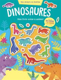 Dinosaures : mon livre-scène à animer