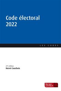 Code électoral 2022