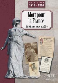 Mort pour la France : histoire de votre ancêtre
