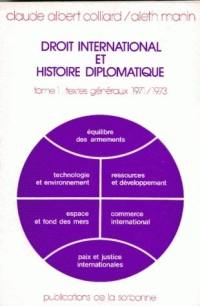 Droit international et histoire diplomatique : 02 : 1973-1978