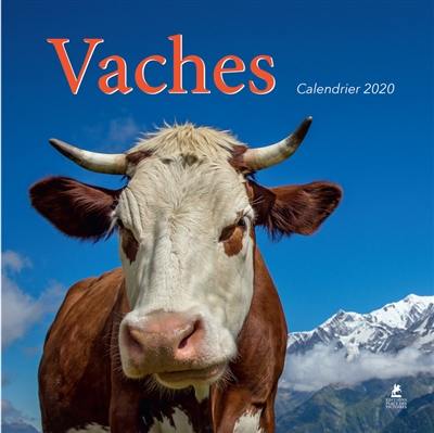 Vaches : calendrier 2020