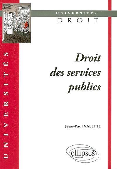 Droit des services publics