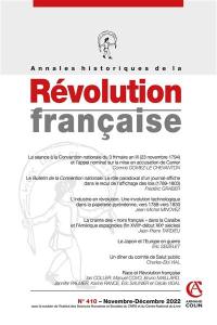 Annales historiques de la Révolution française, n° 410
