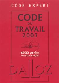 Code du travail 2003