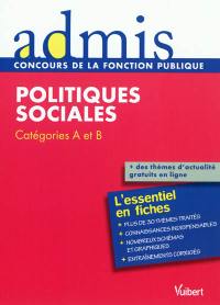 Politiques sociales : catégories A et B : l'essentiel en fiches