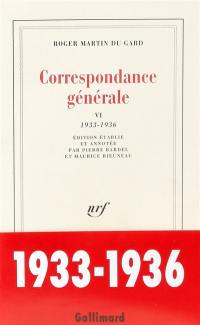 Correspondance générale. Vol. 6