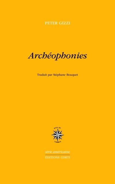 Archéophonies
