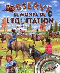 Le monde de l'équitation