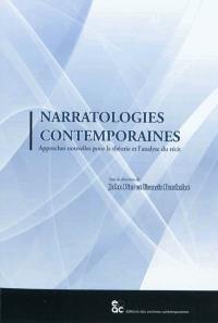 Narratologies contemporaines : approches nouvelles pour la théorie et l'analyse du récit