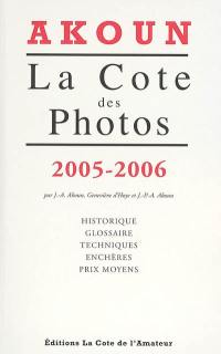 La cote des photographies 2005-2006